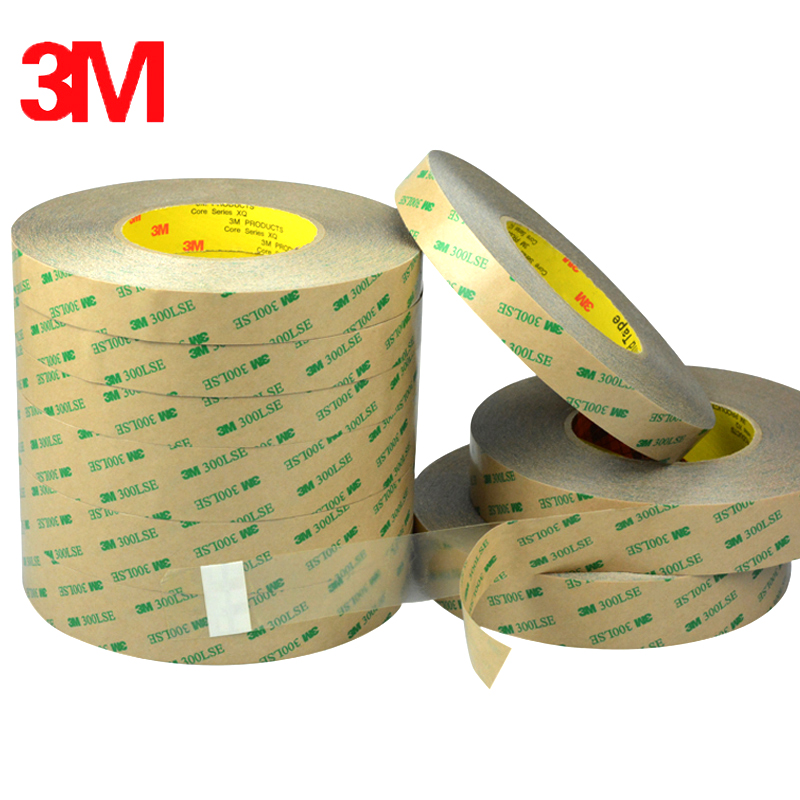 50 Meters 8/10/12/15/20/30mm, 3M 300LSE Double Sided Tape Adhesive stronger stick for SMD LED Strip Lights (tape strong adhesive)